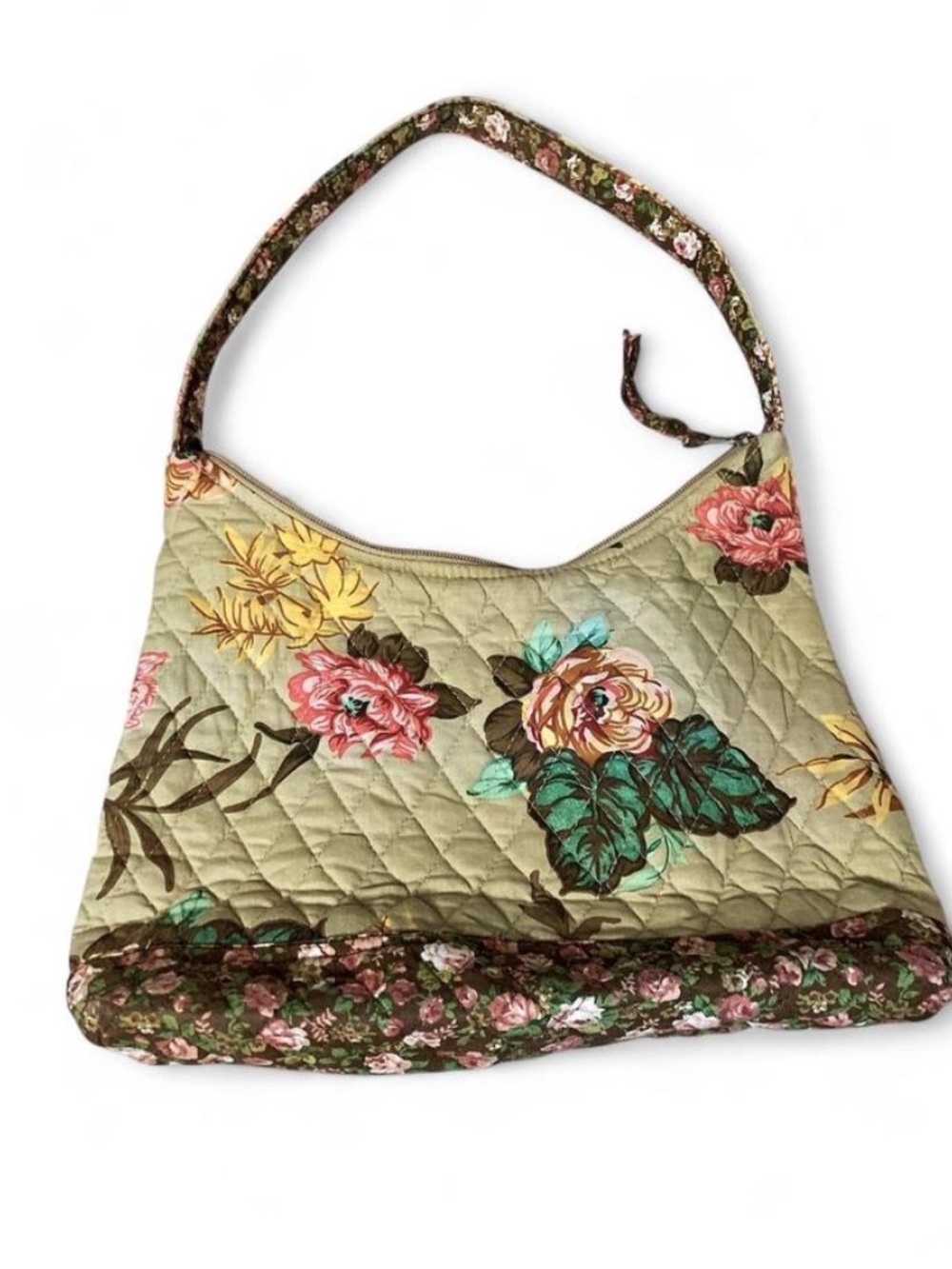 ✨ VINTAGE LILY WATERS QUILTED HOBO BAG ✨